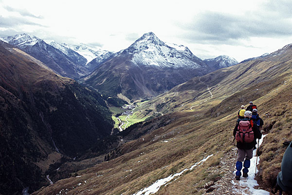 Auf dem Panorama Höhenweg